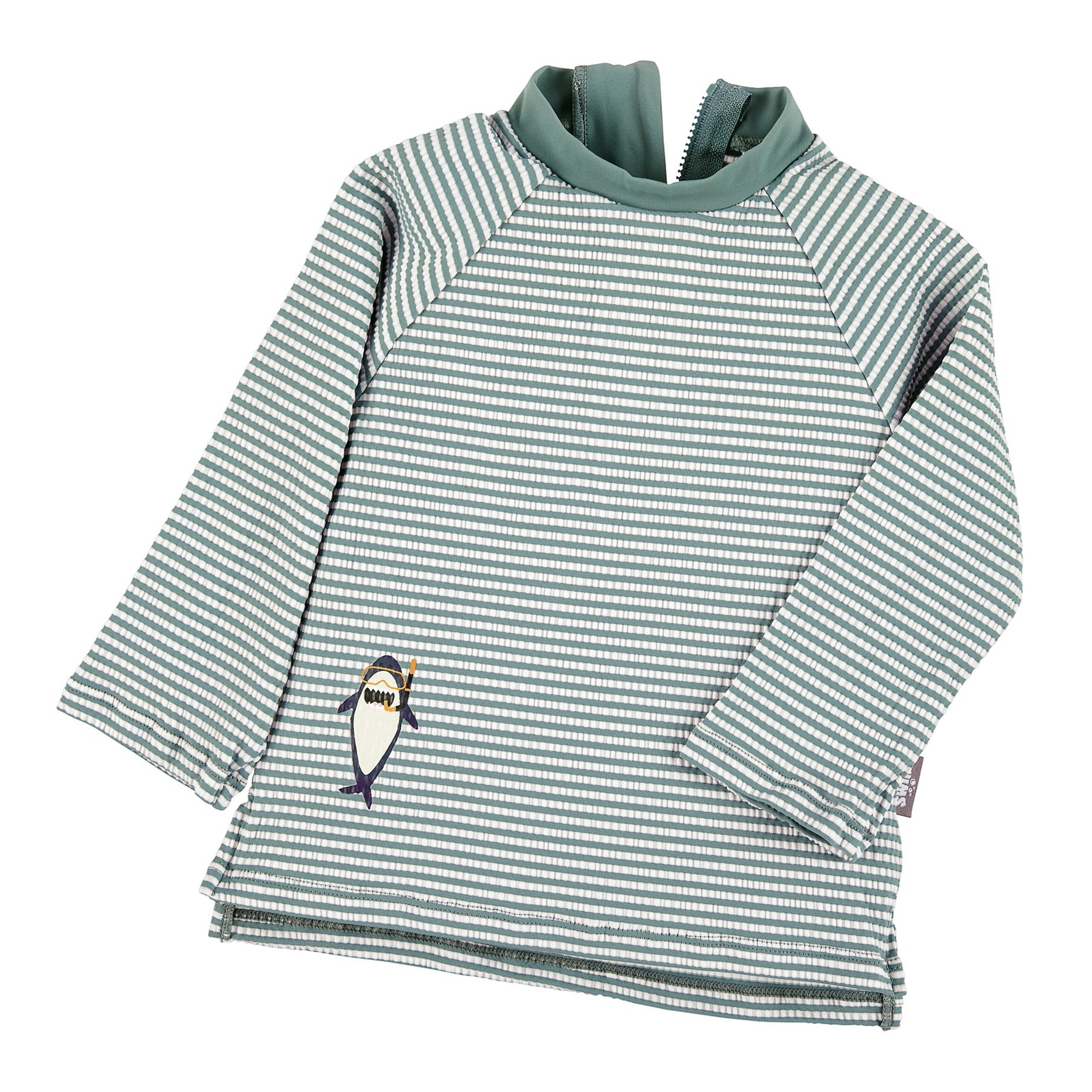 Langarm-Schwimmshirt Hai - Jamouz