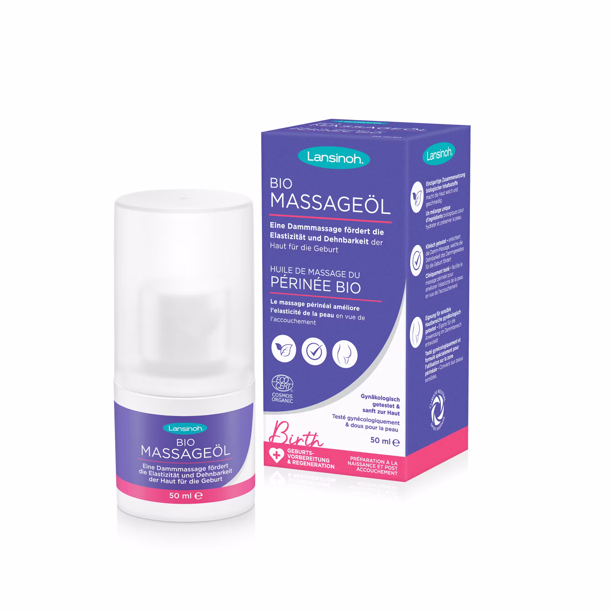 BIO Damm-Massageöl - Jamouz