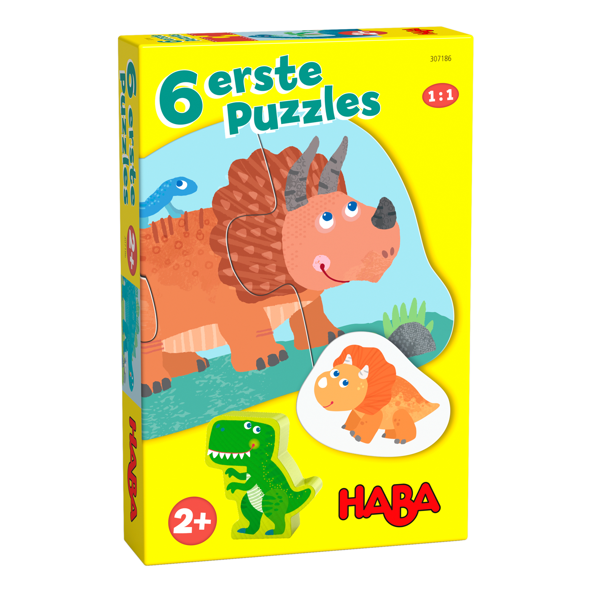 6 erste Puzzles Dinos - Jamouz