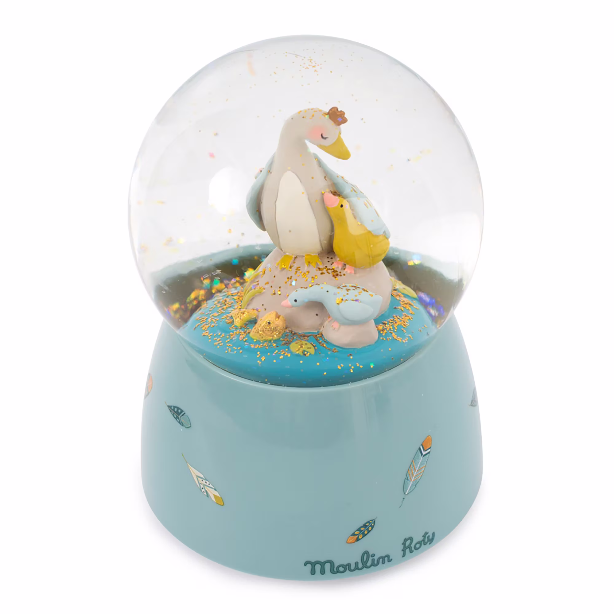 Schneekugel mit Musik Gans - Jamouz