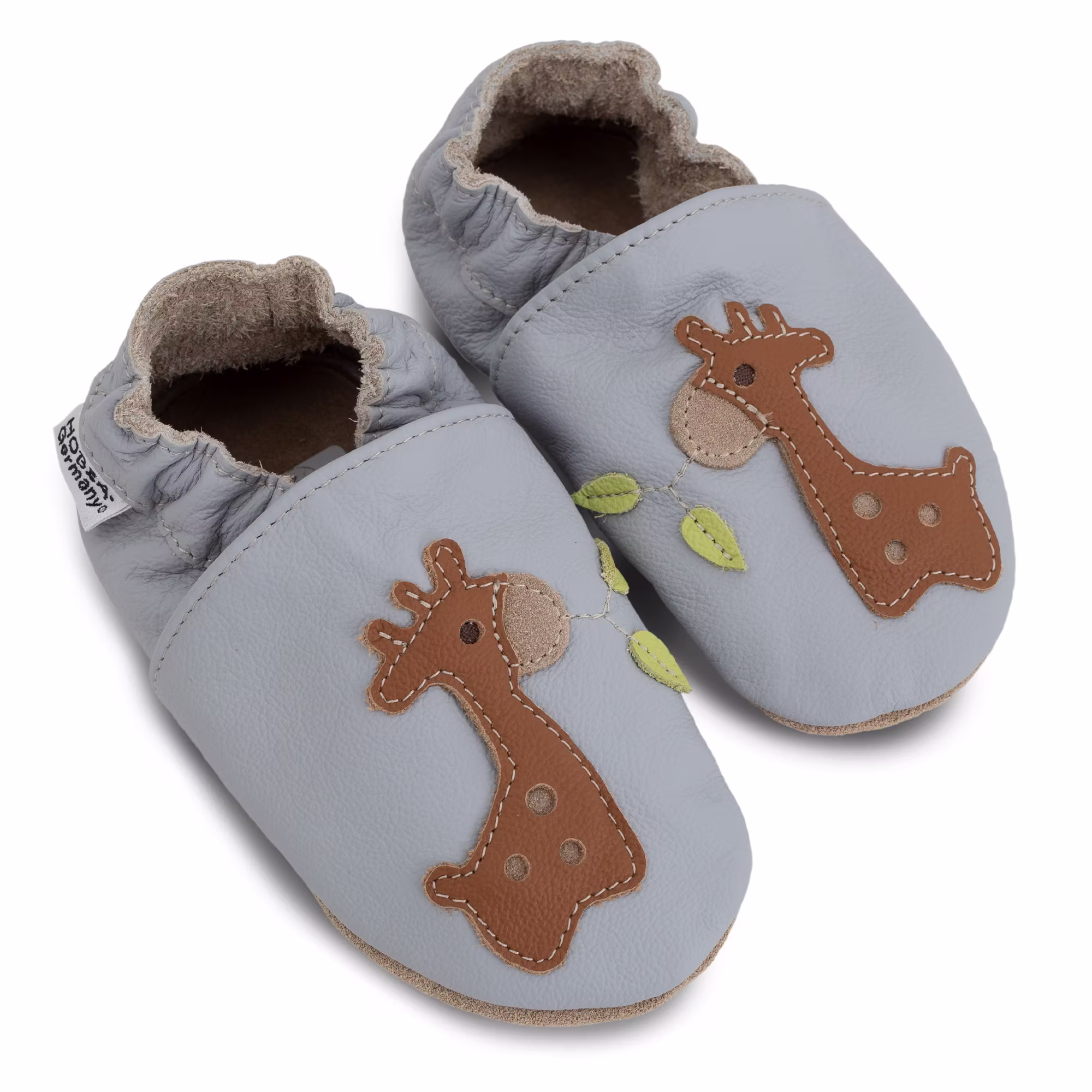 Leder-Krabbelschuhe - Jamouz