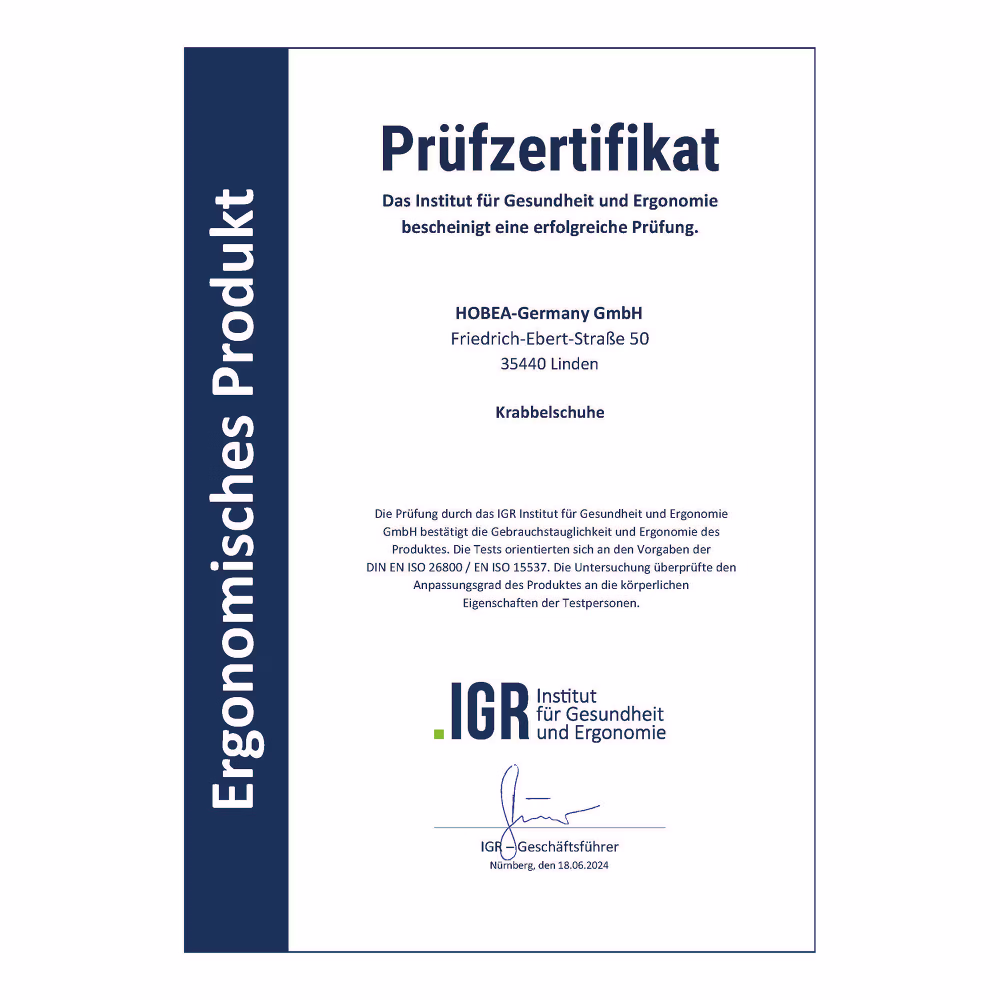 Leder-Krabbelschuhe - Jamouz