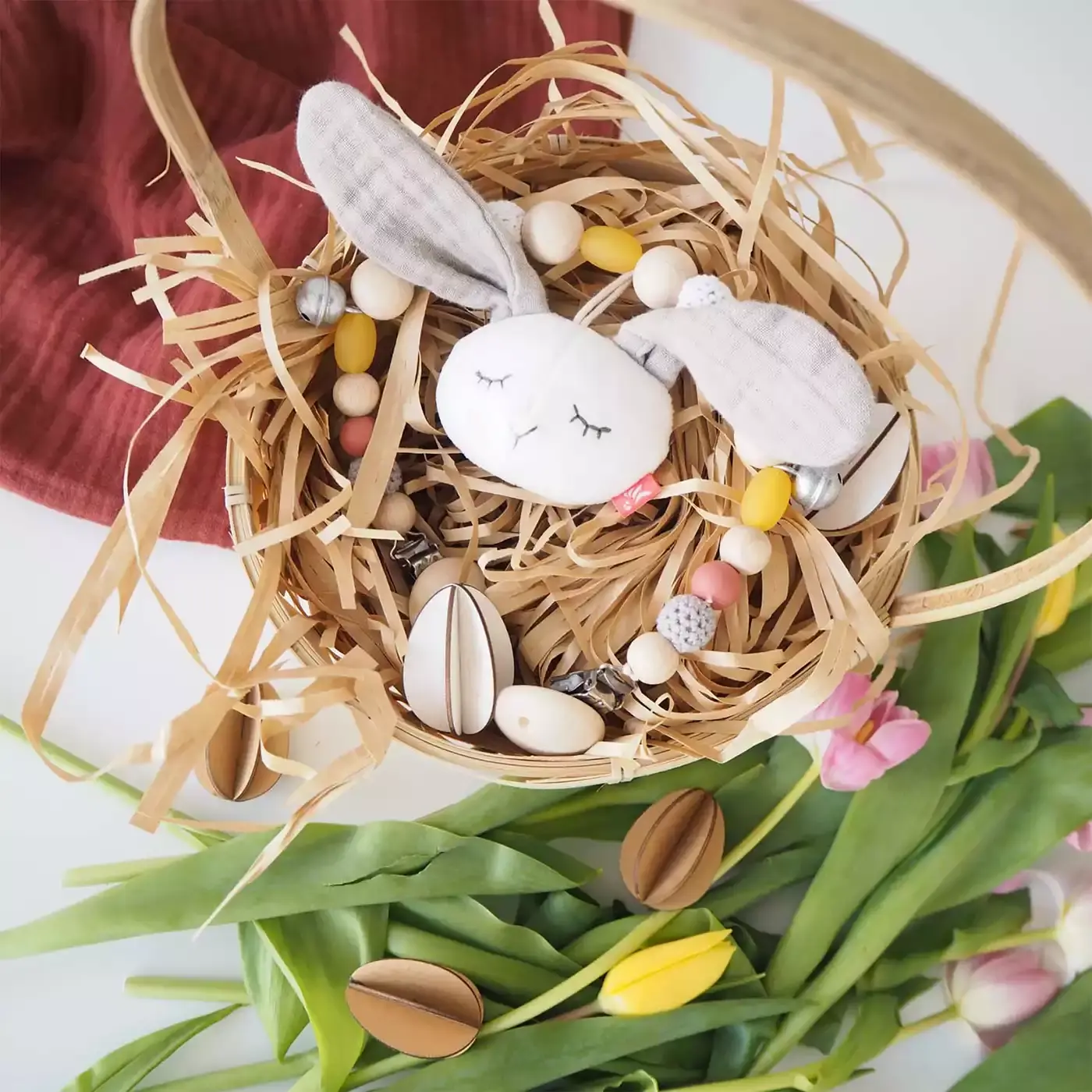 Kinderwagenkette Hase - Jamouz