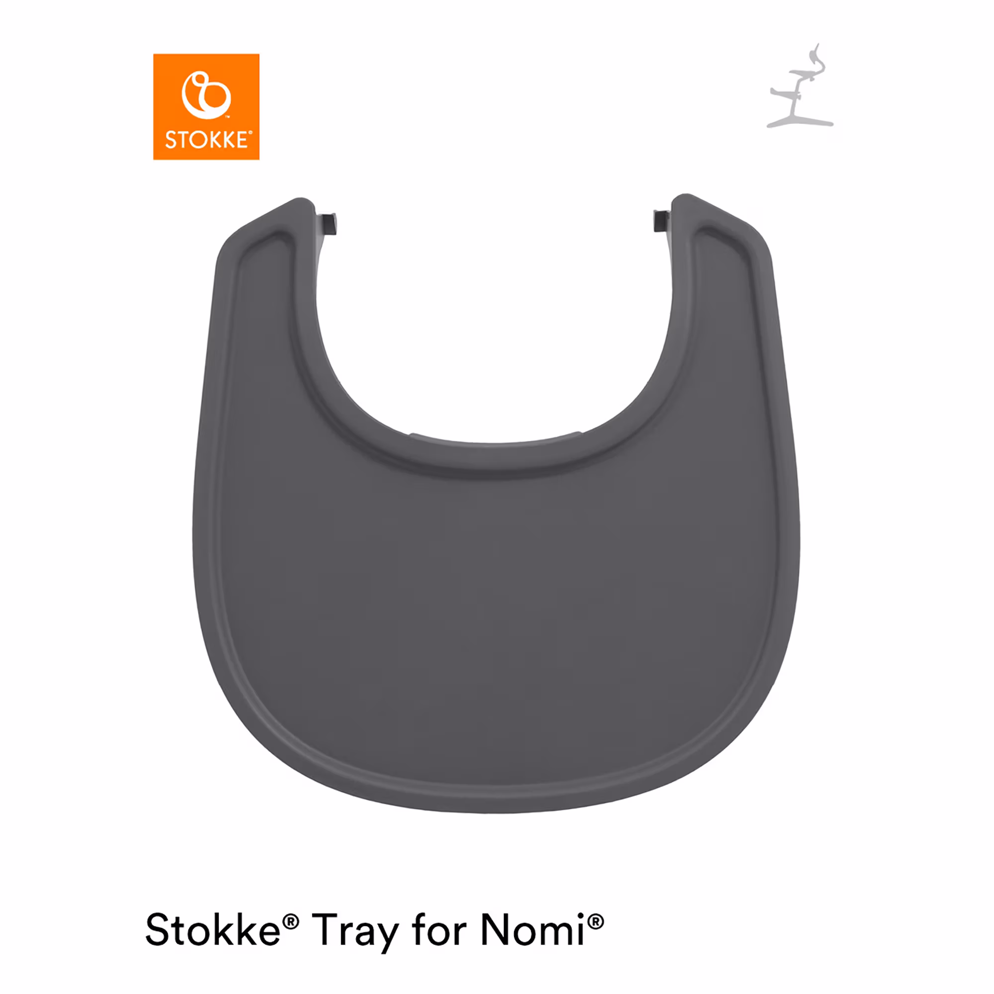 Nomi® Tray Anthracite - Jamouz