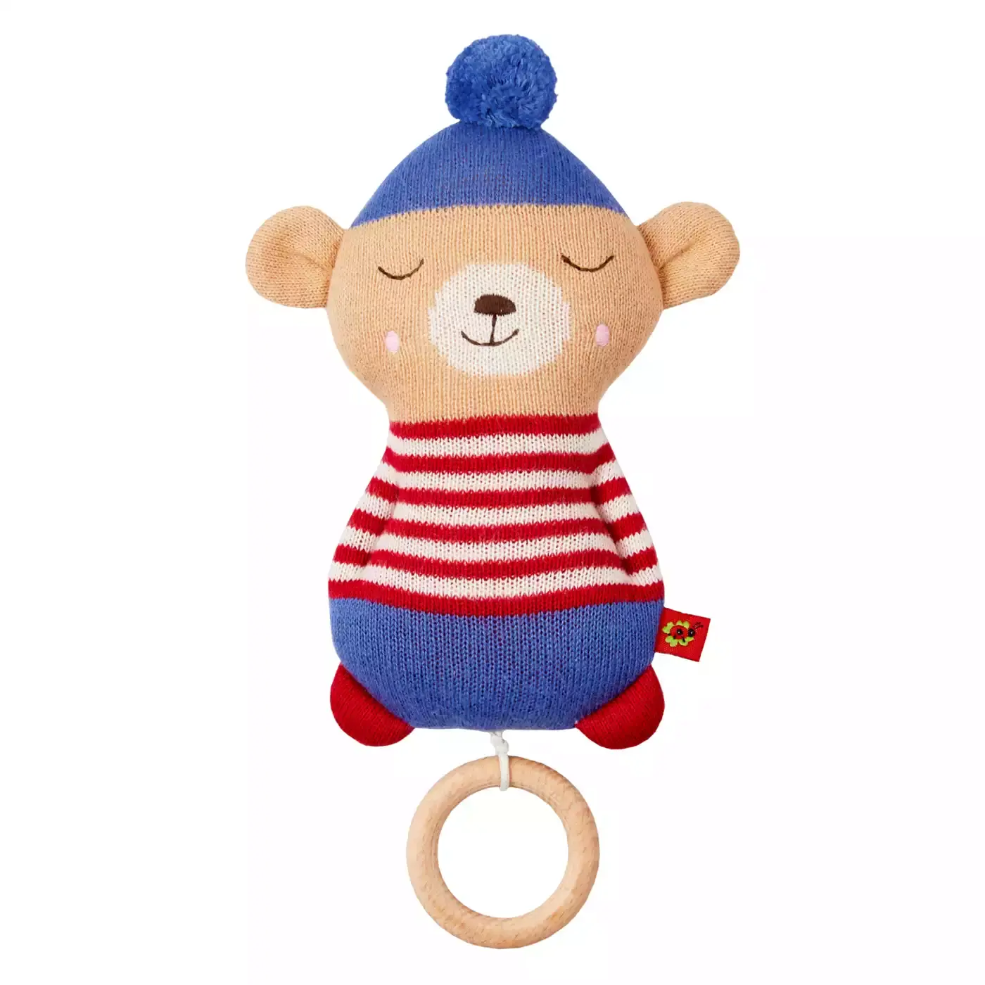 Strick-Spieluhr Teddy - Jamouz