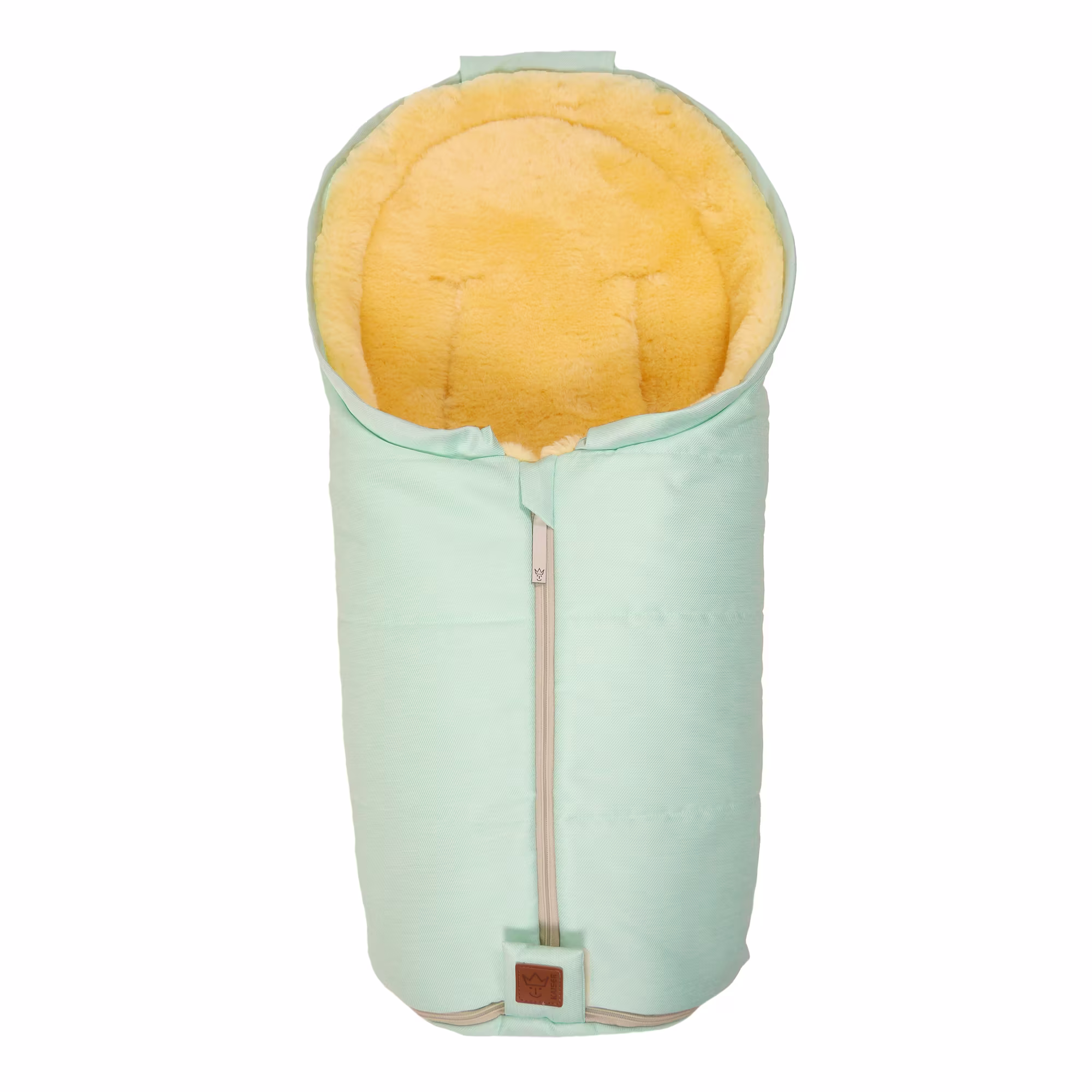 Lammfell Channy Denim Mint - Jamouz