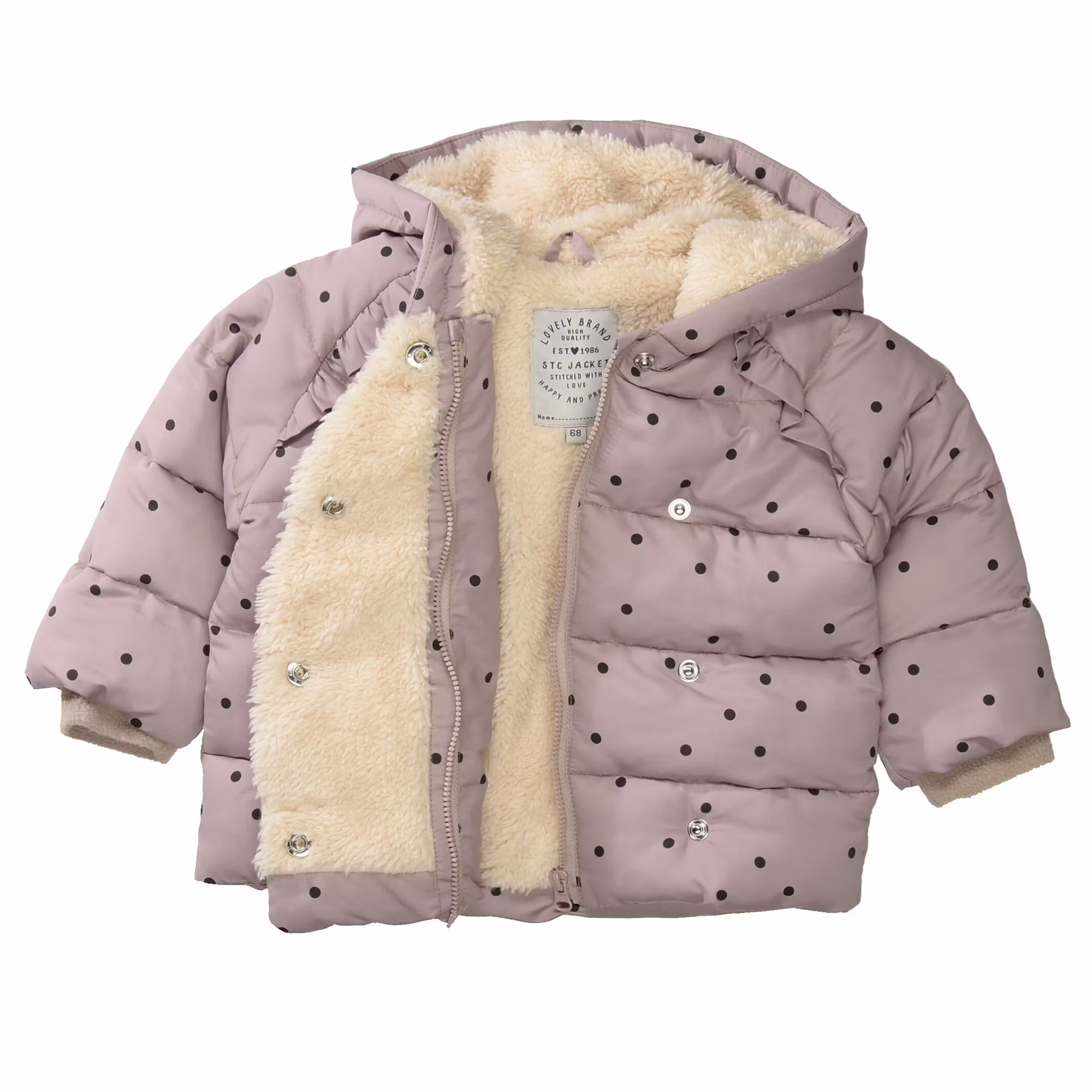 Steppjacke Punkte - Jamouz