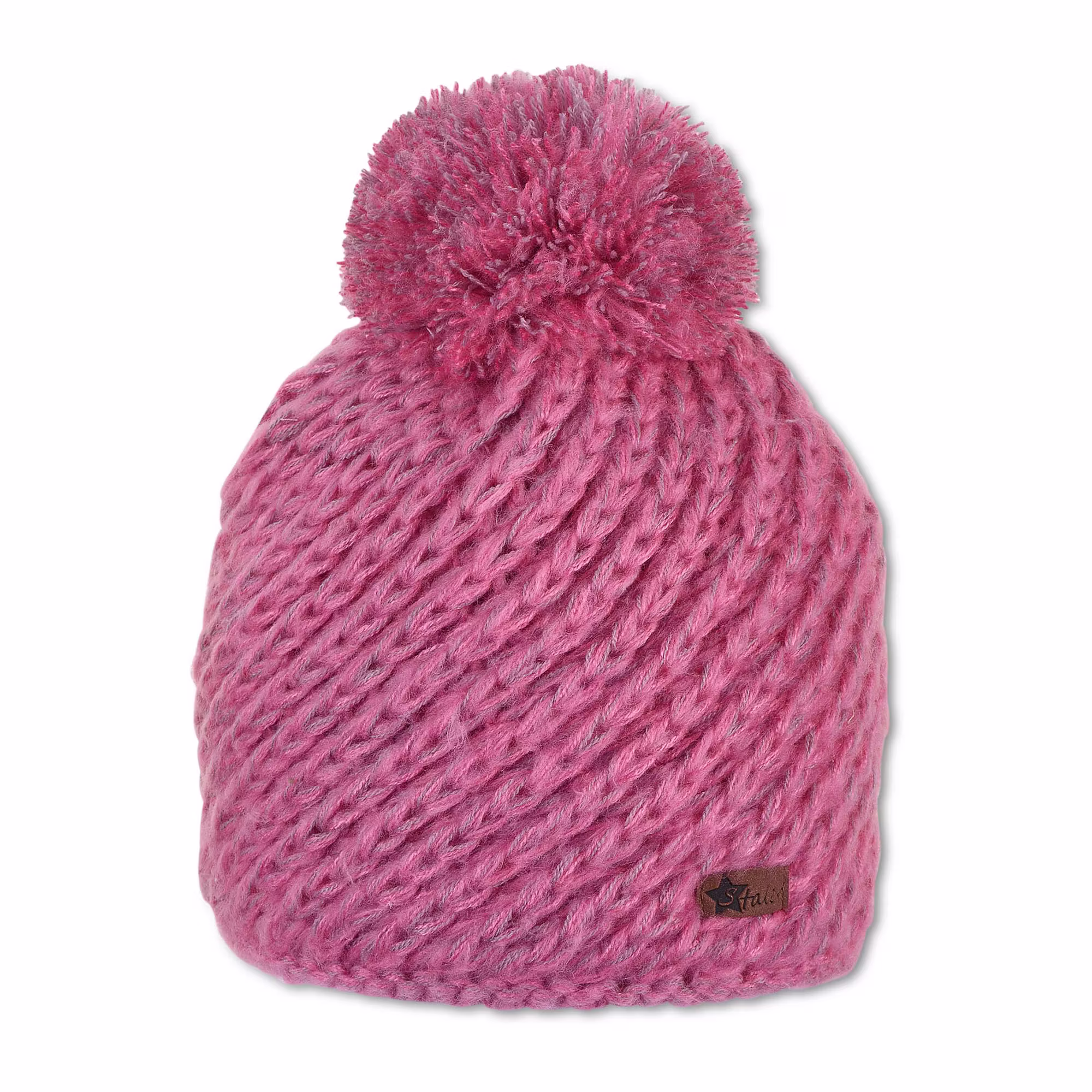 Strickmütze mit Bommel - Jamouz