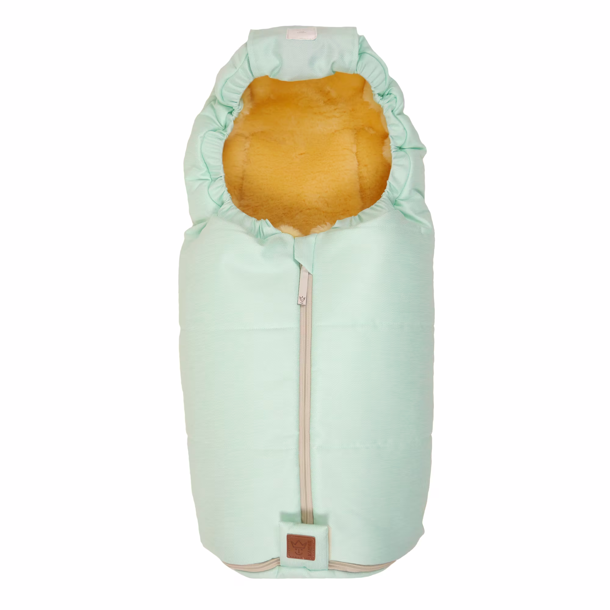 Lammfell Channy Denim Mint - Jamouz