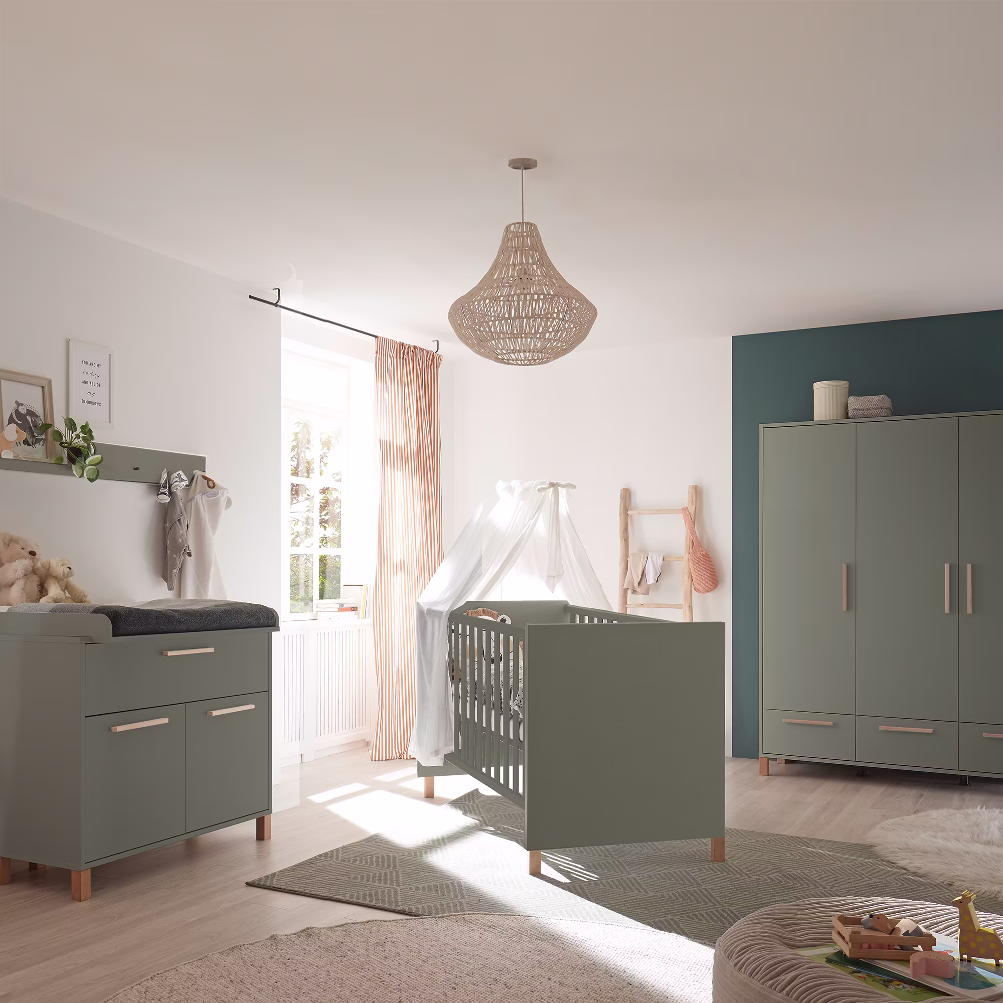 3-teiliges Babyzimmer Oli - Jamouz