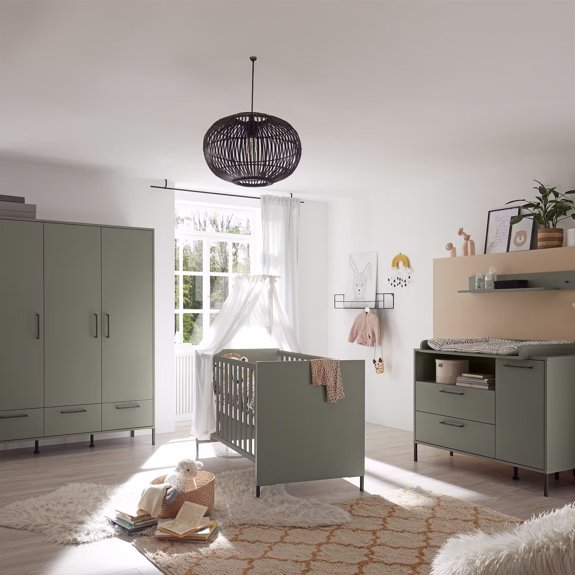3-teiliges Babyzimmer Ole - Jamouz