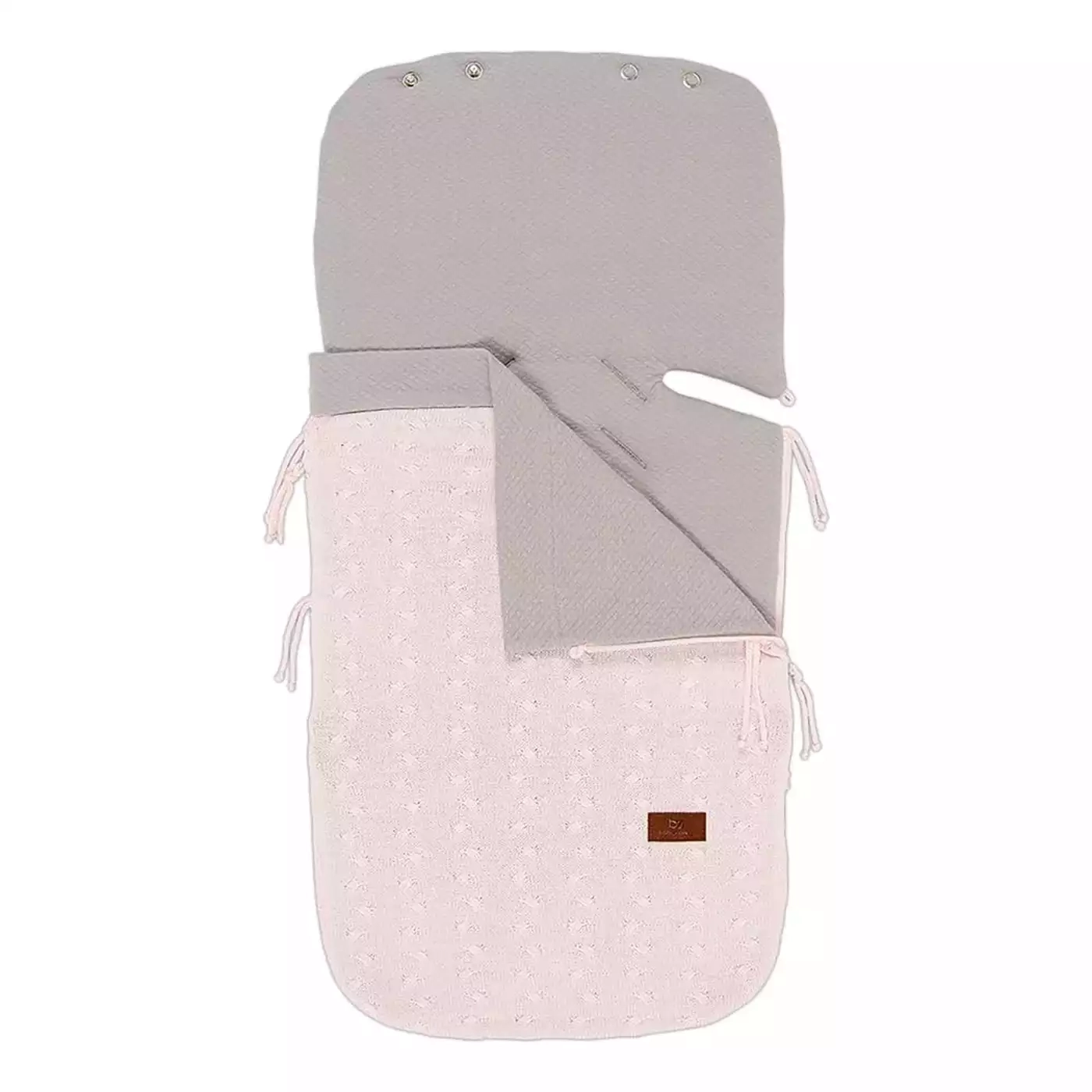 Sommer Fußsack Cable Rosa - Jamouz