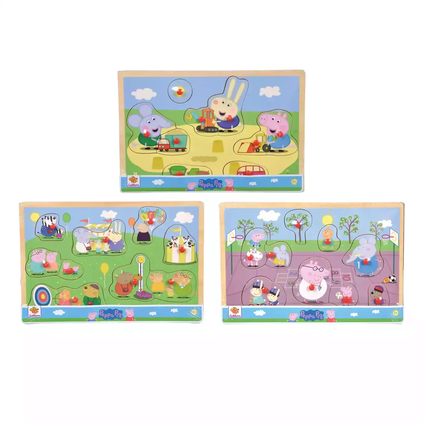 Peppa Pig Steckpuzzle - Jamouz