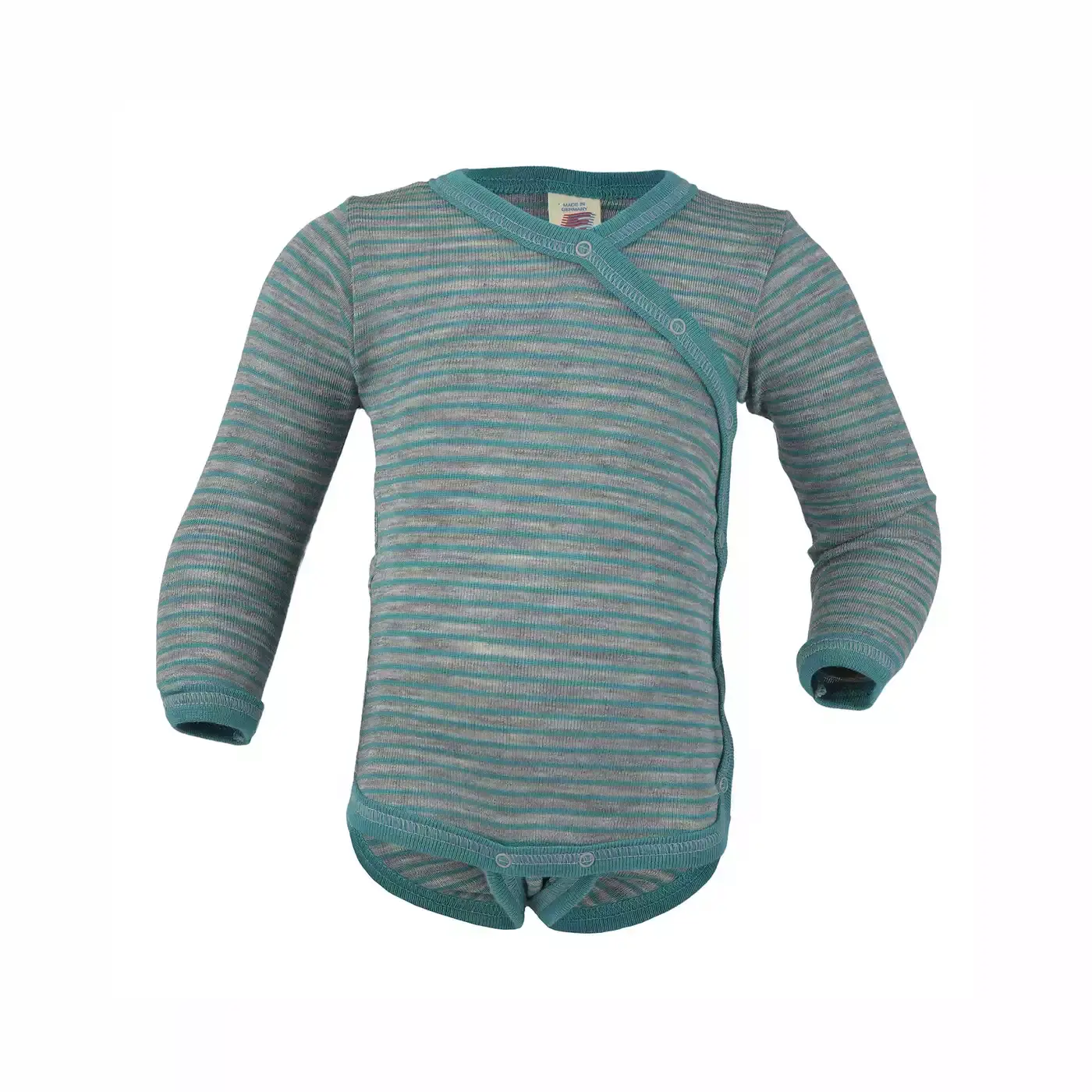 Wickelbody grau / petrol - Jamouz