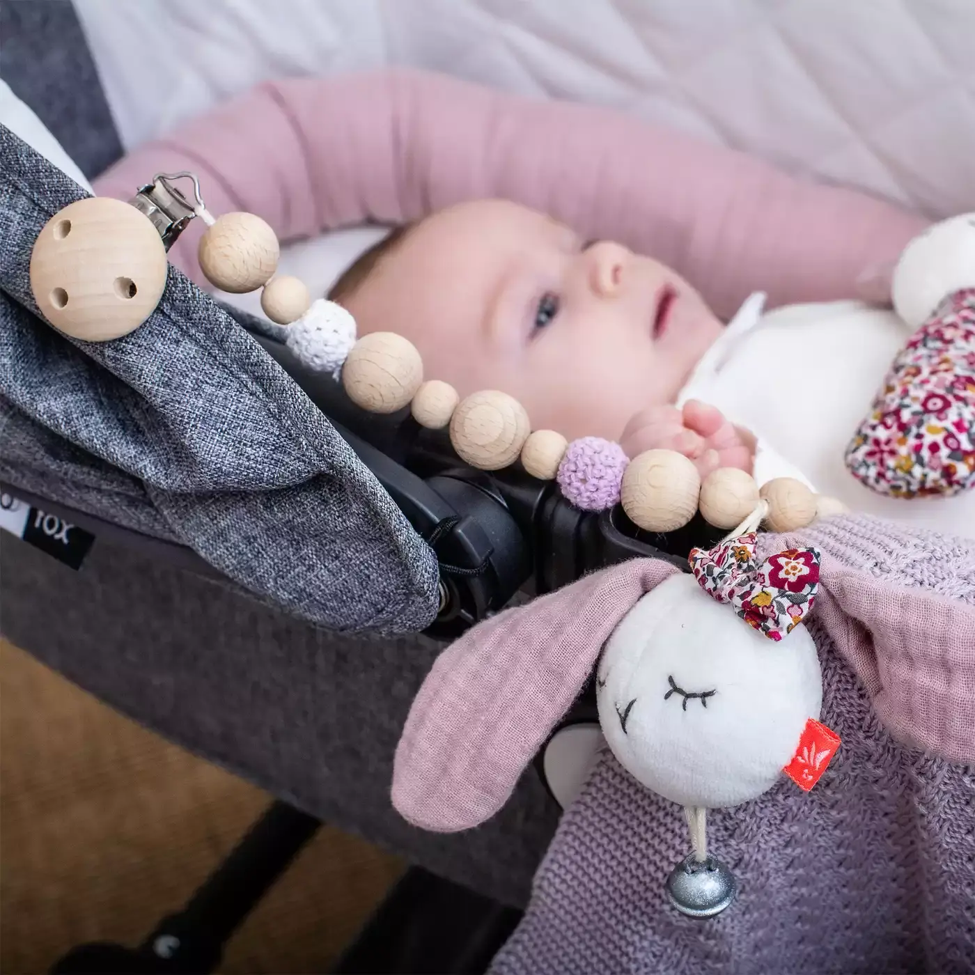 Kinderwagenkette Hase - Jamouz