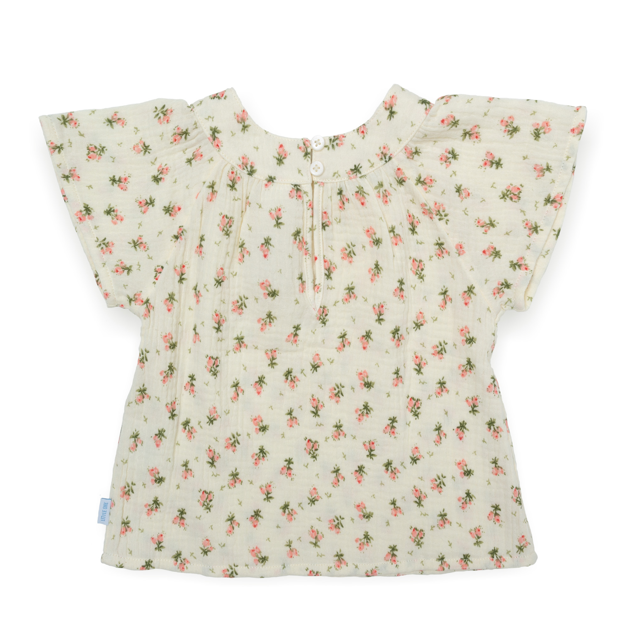 Muslin-Tunika Blumen - Jamouz