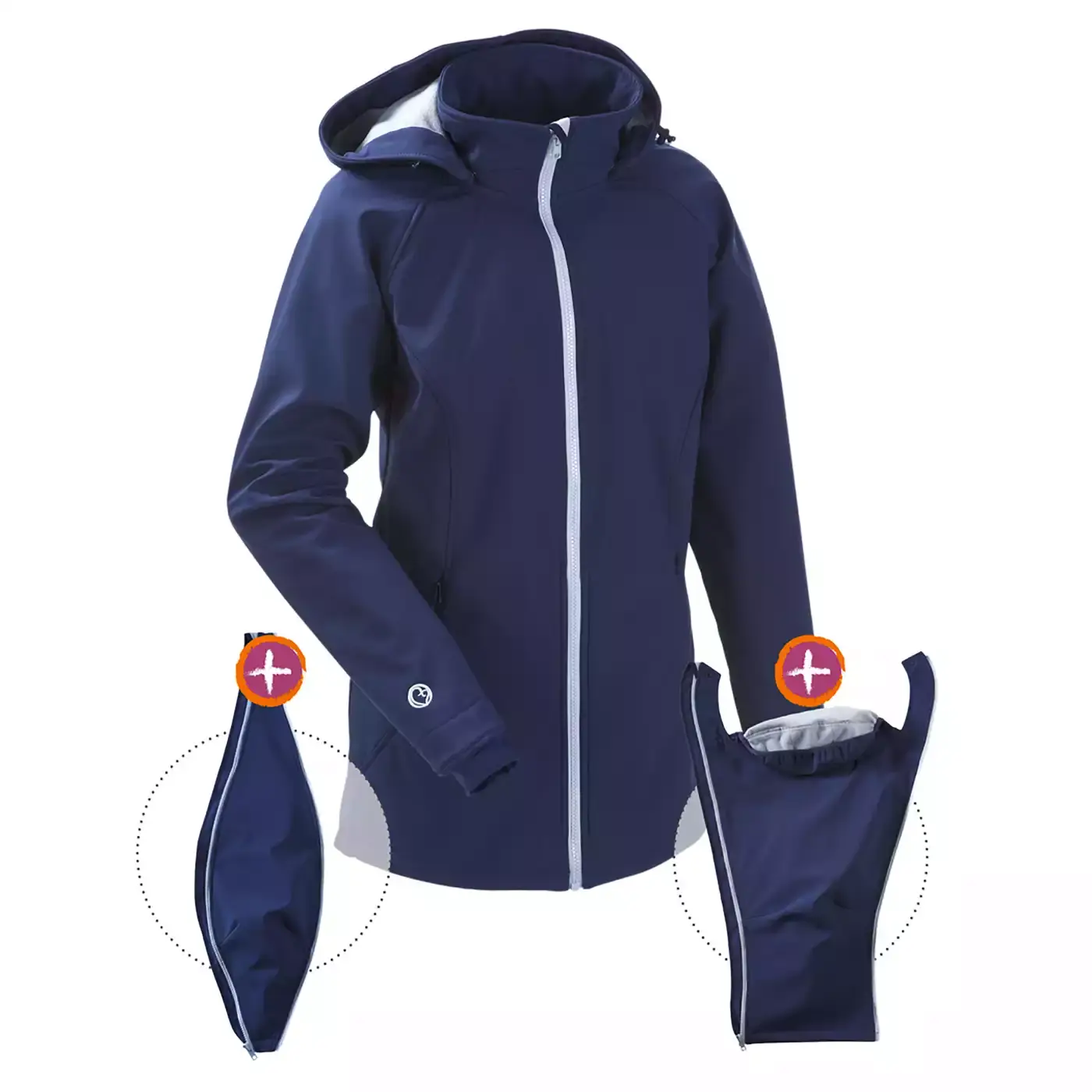 Softshell-Tragejacke - Jamouz