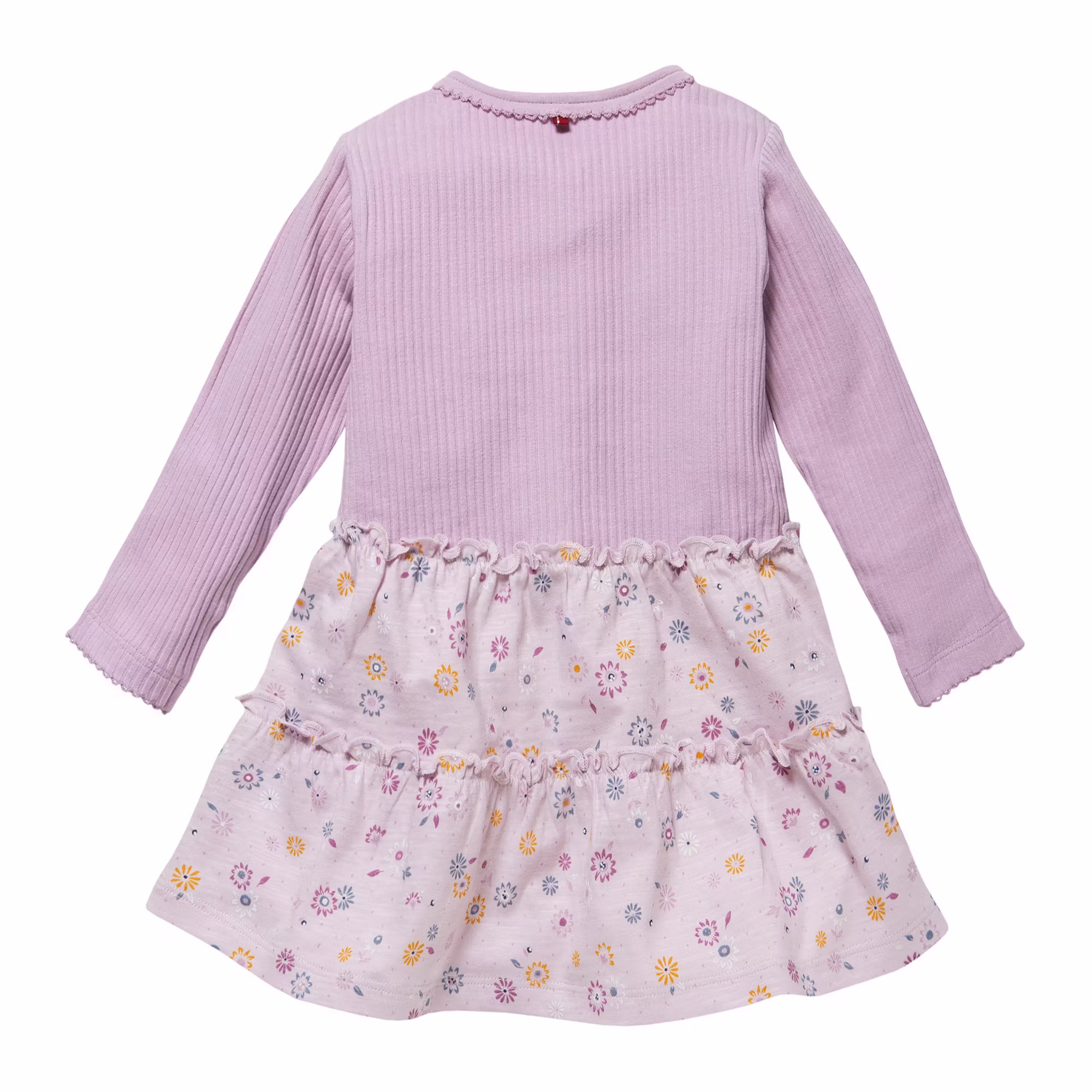 Langarmkleid Blumen - Jamouz