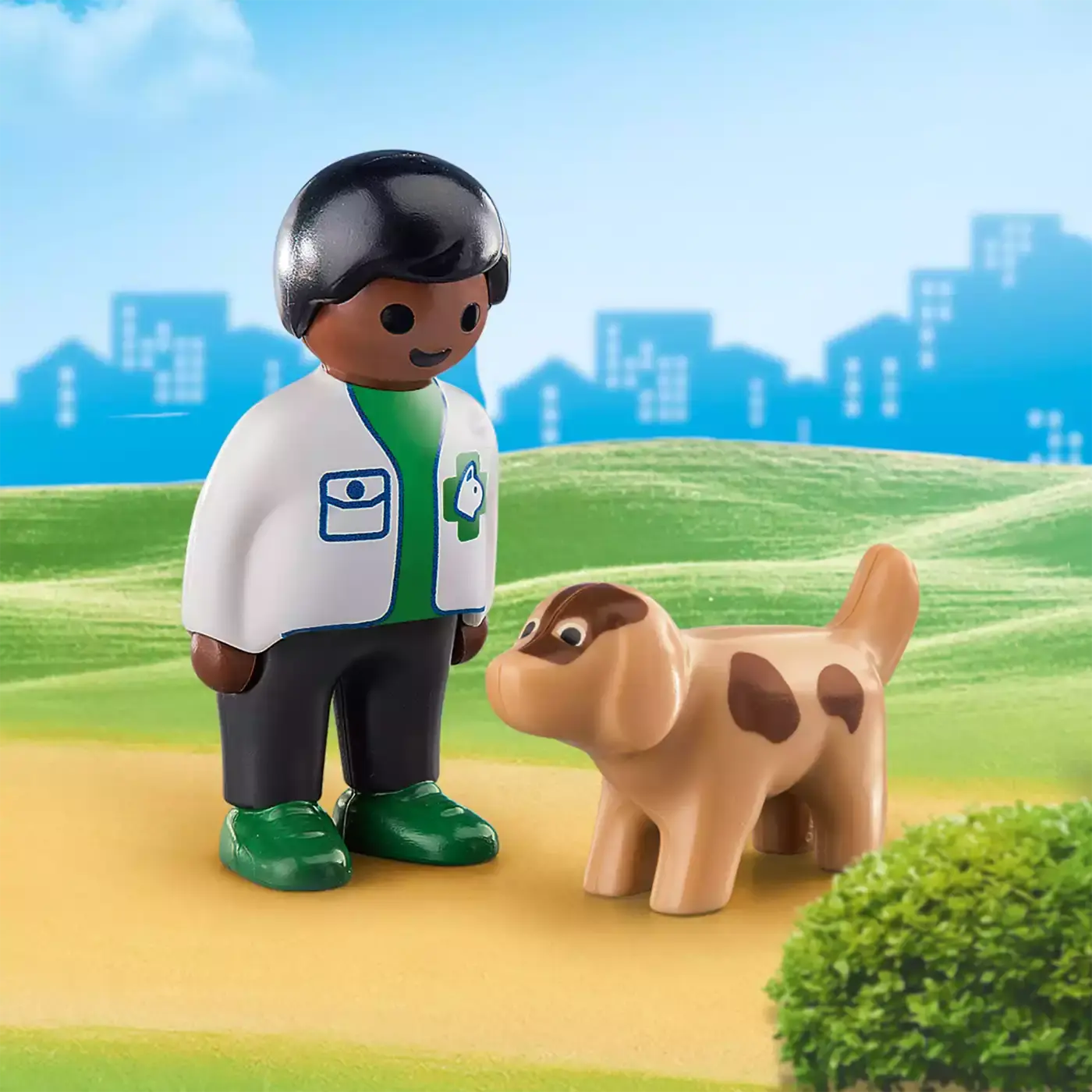 Tierarzt mit Hund - Jamouz