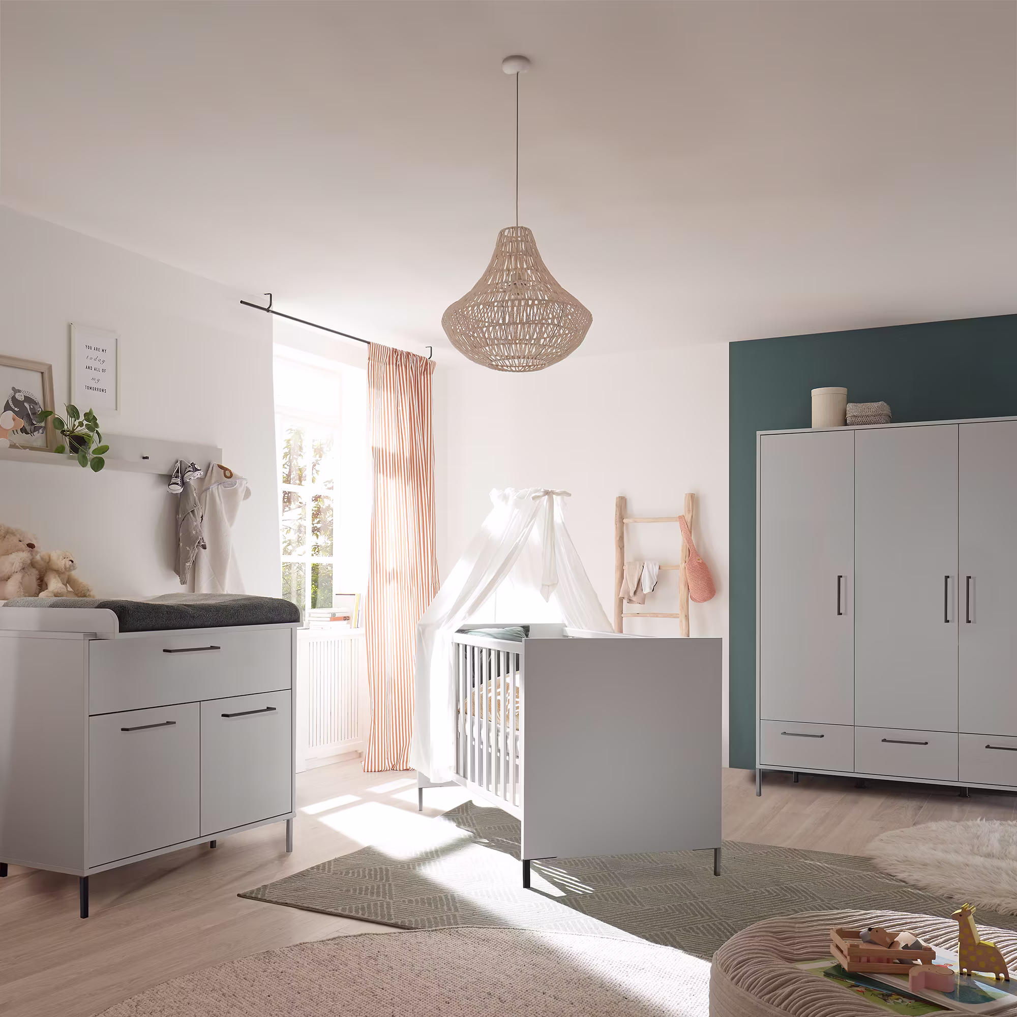 3-teiliges Babyzimmer Olaf - Jamouz