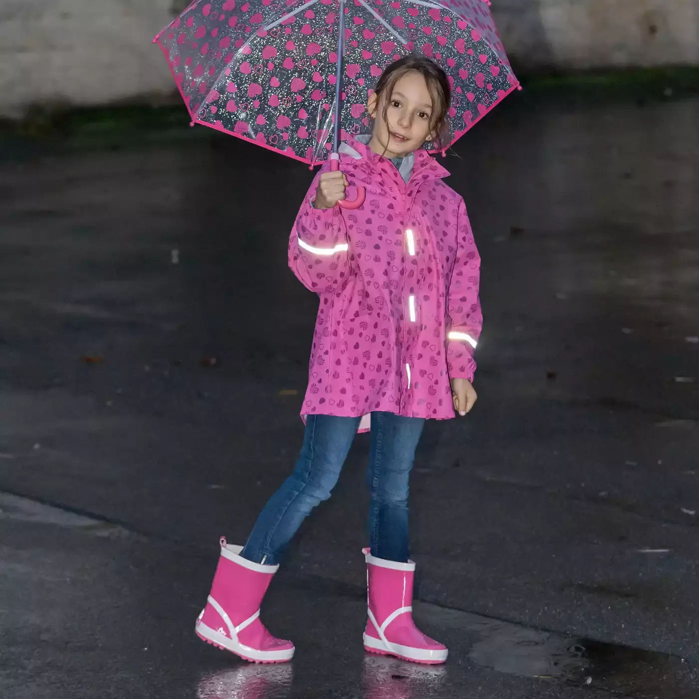 Regenjacke Herzchen - Jamouz