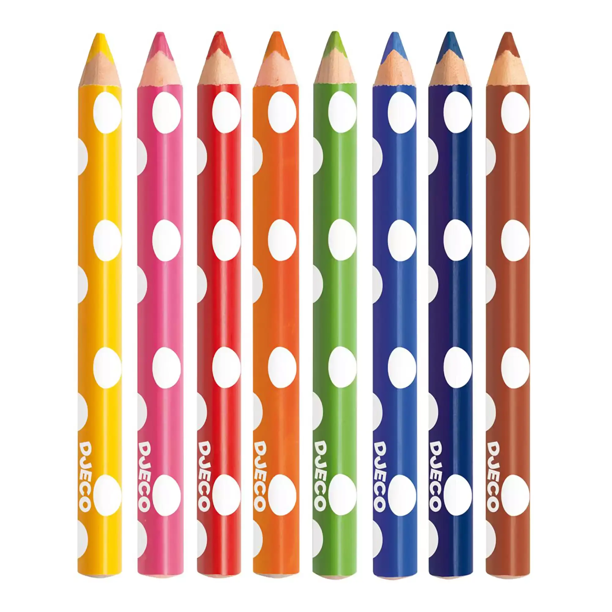 8 dicke Buntstifte - Jamouz