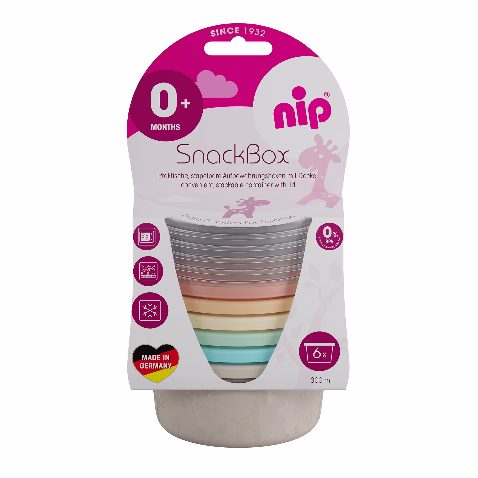 Snackbox 6er Pack - Jamouz