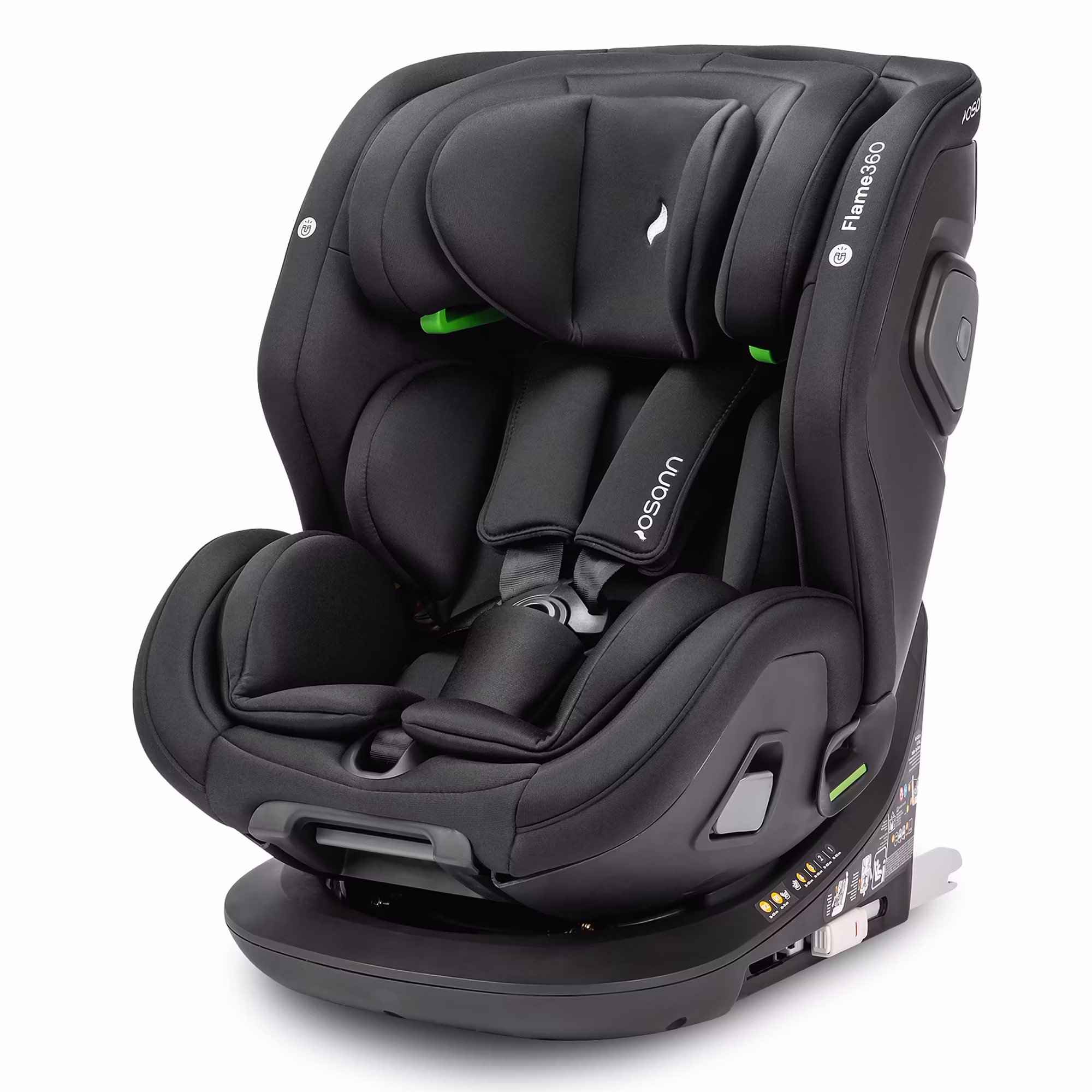 Flame360 i-Size All Black - Jamouz