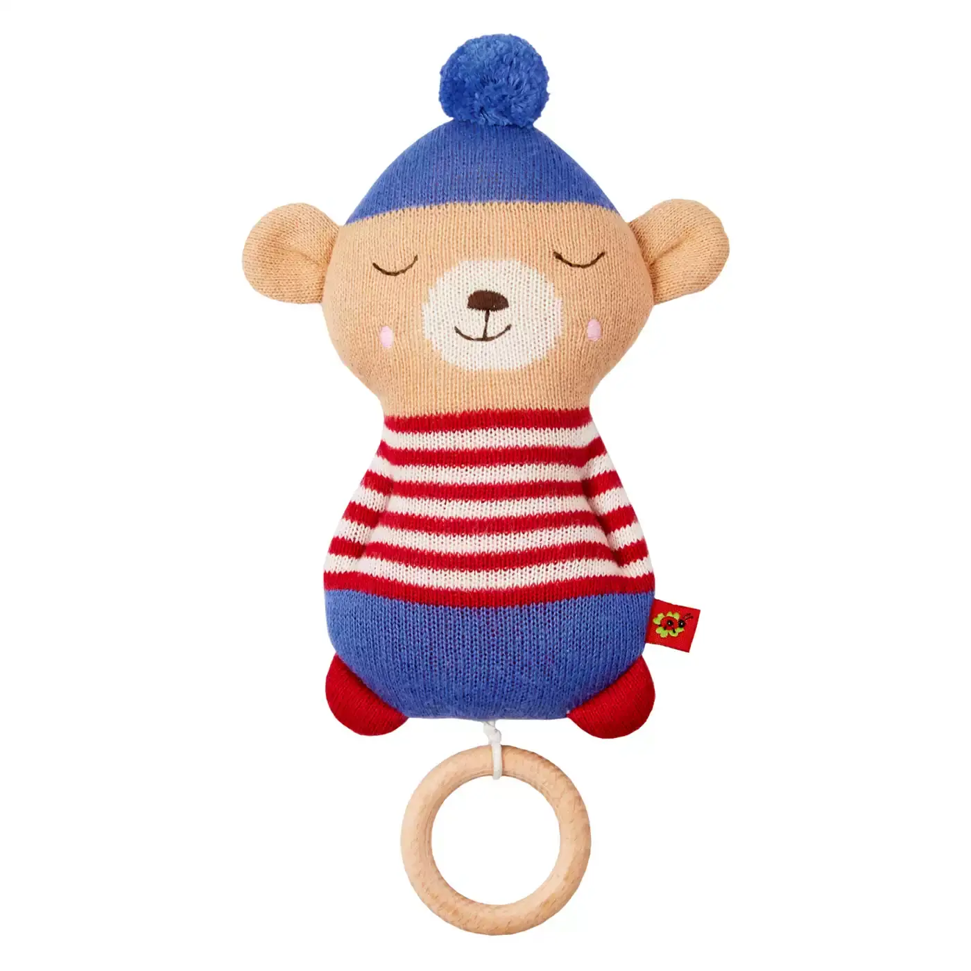 Strick-Spieluhr Teddy - Jamouz