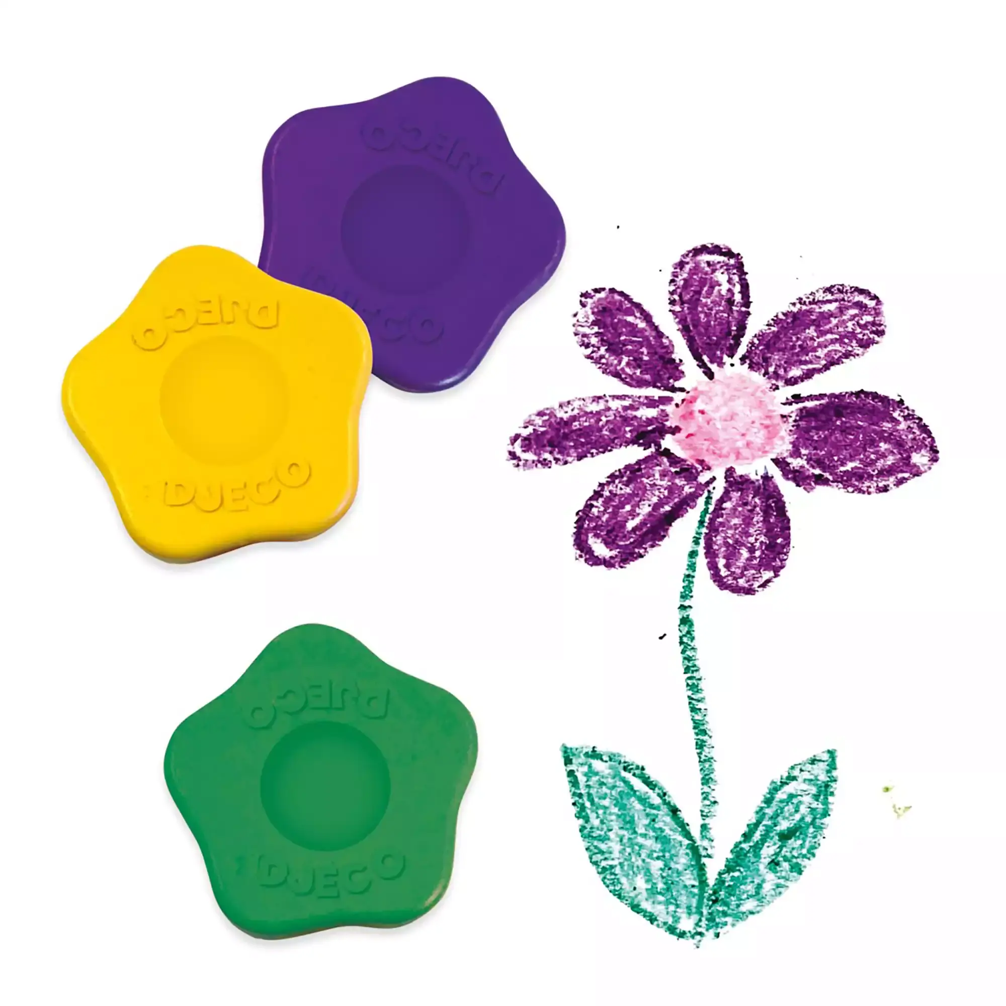 Wachsmalkreiden Blume - Jamouz