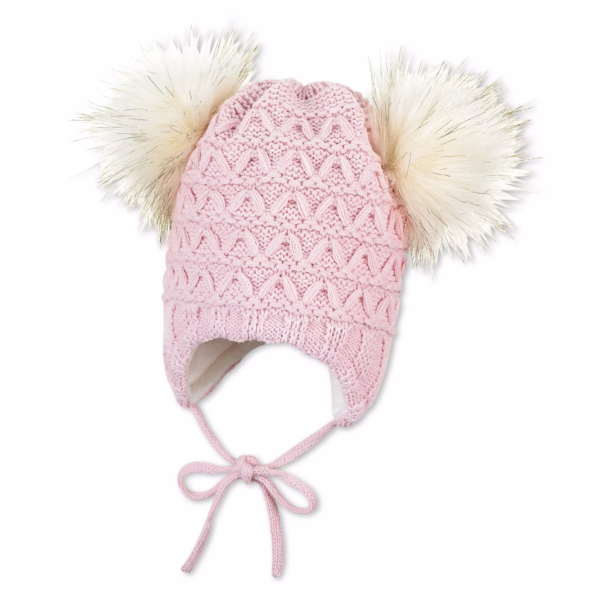Strickmütze mit Pompons - Jamouz
