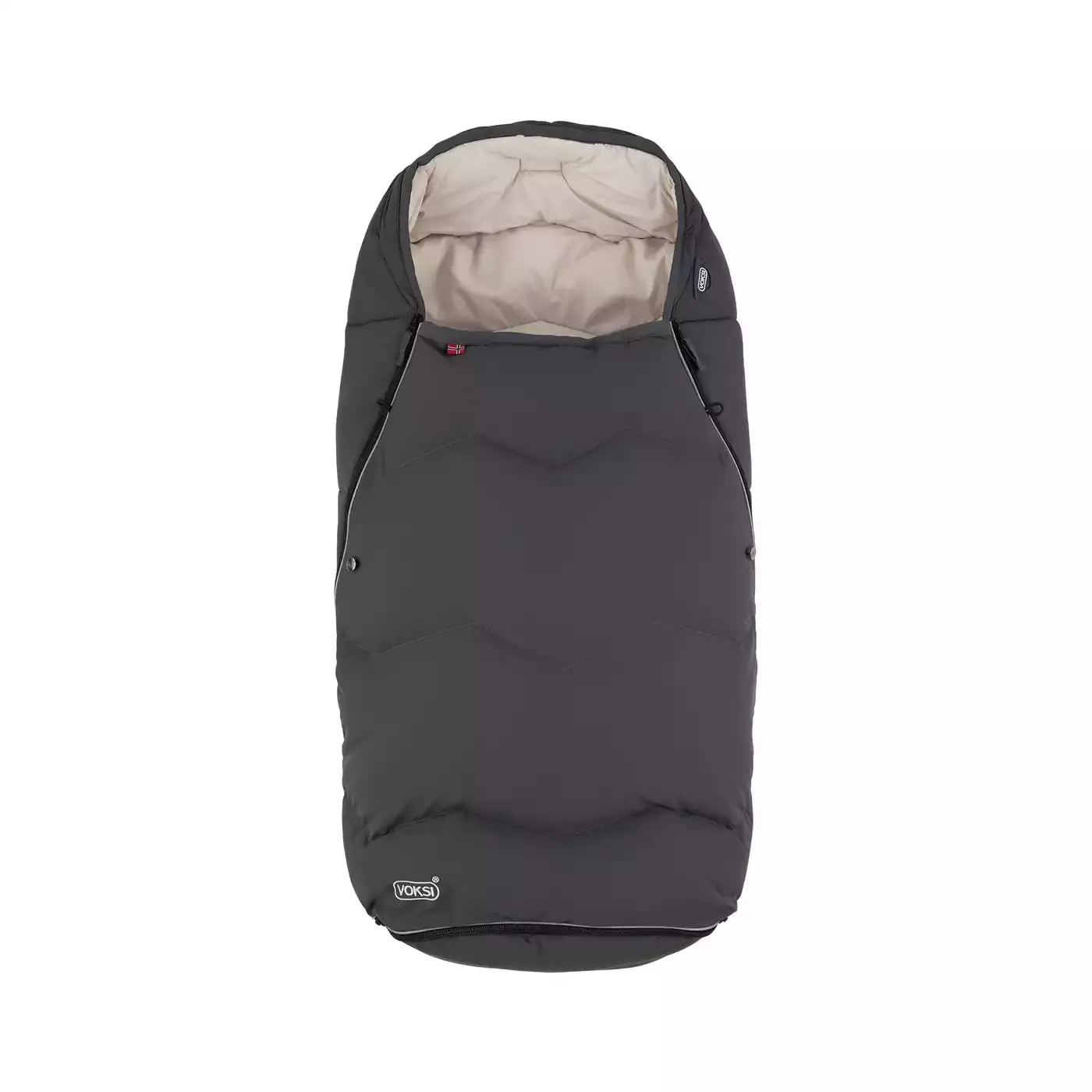Fußsack Urban Grey Cream - Jamouz