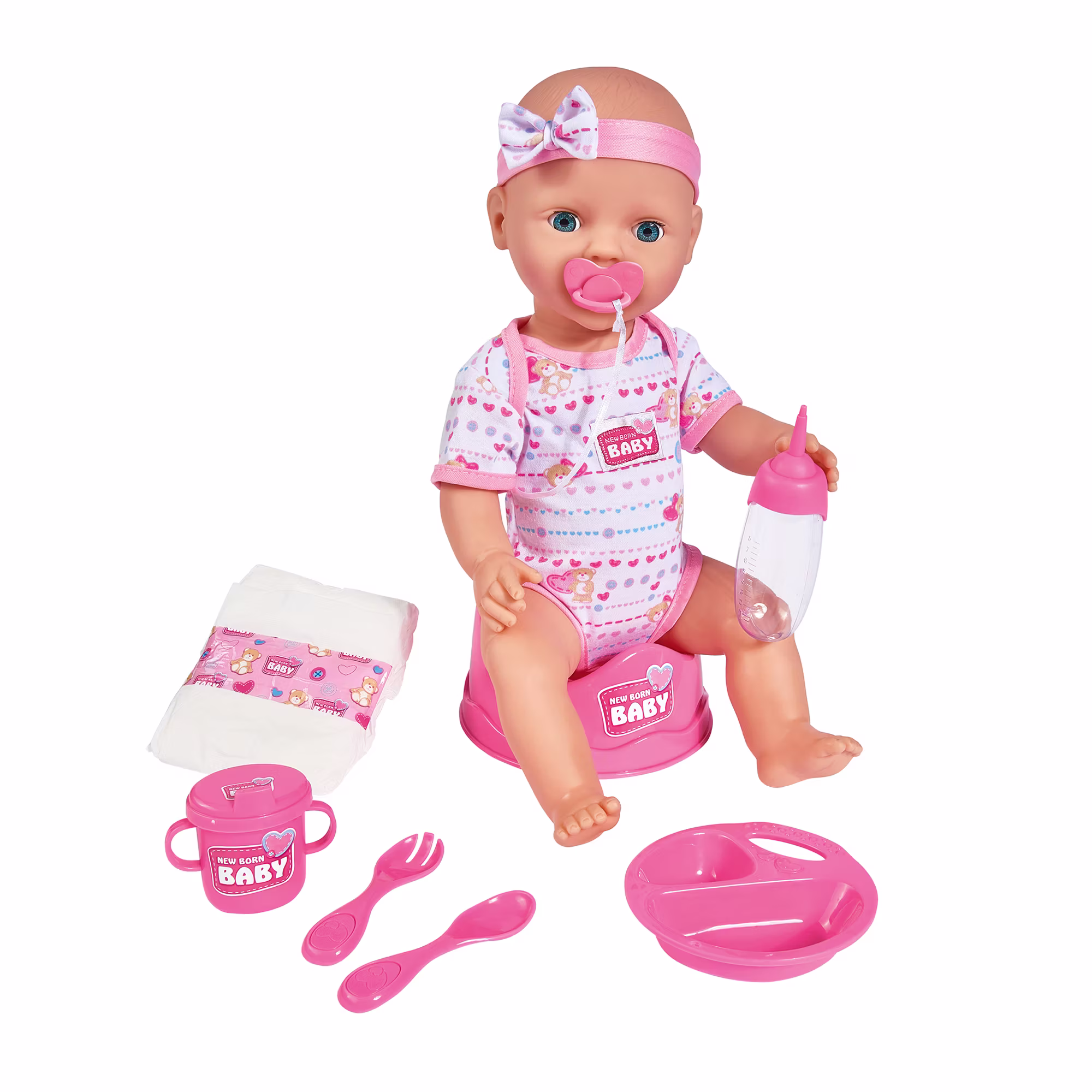 New Born Baby Babypuppe - Jamouz