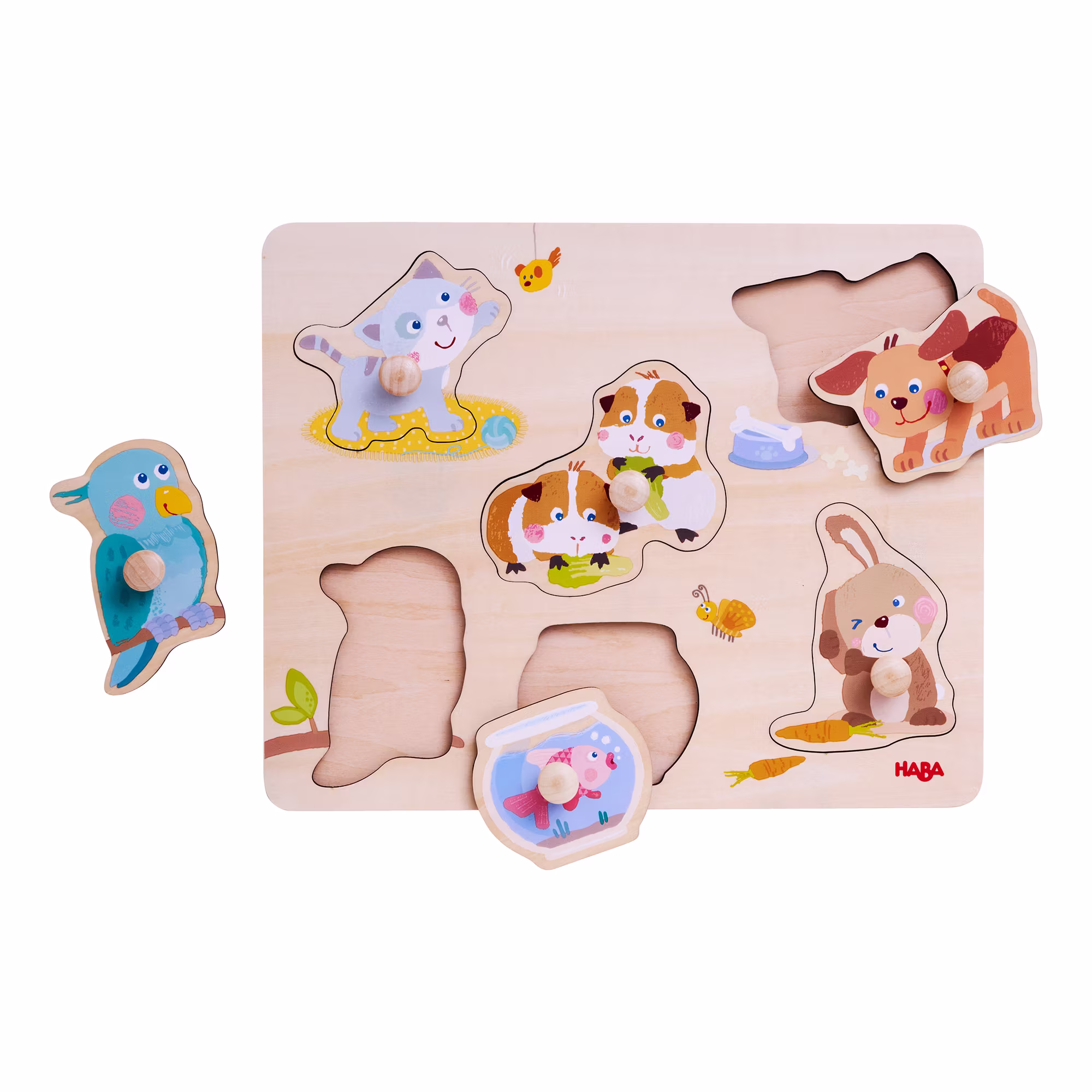 Greifpuzzle Haustiere - Jamouz