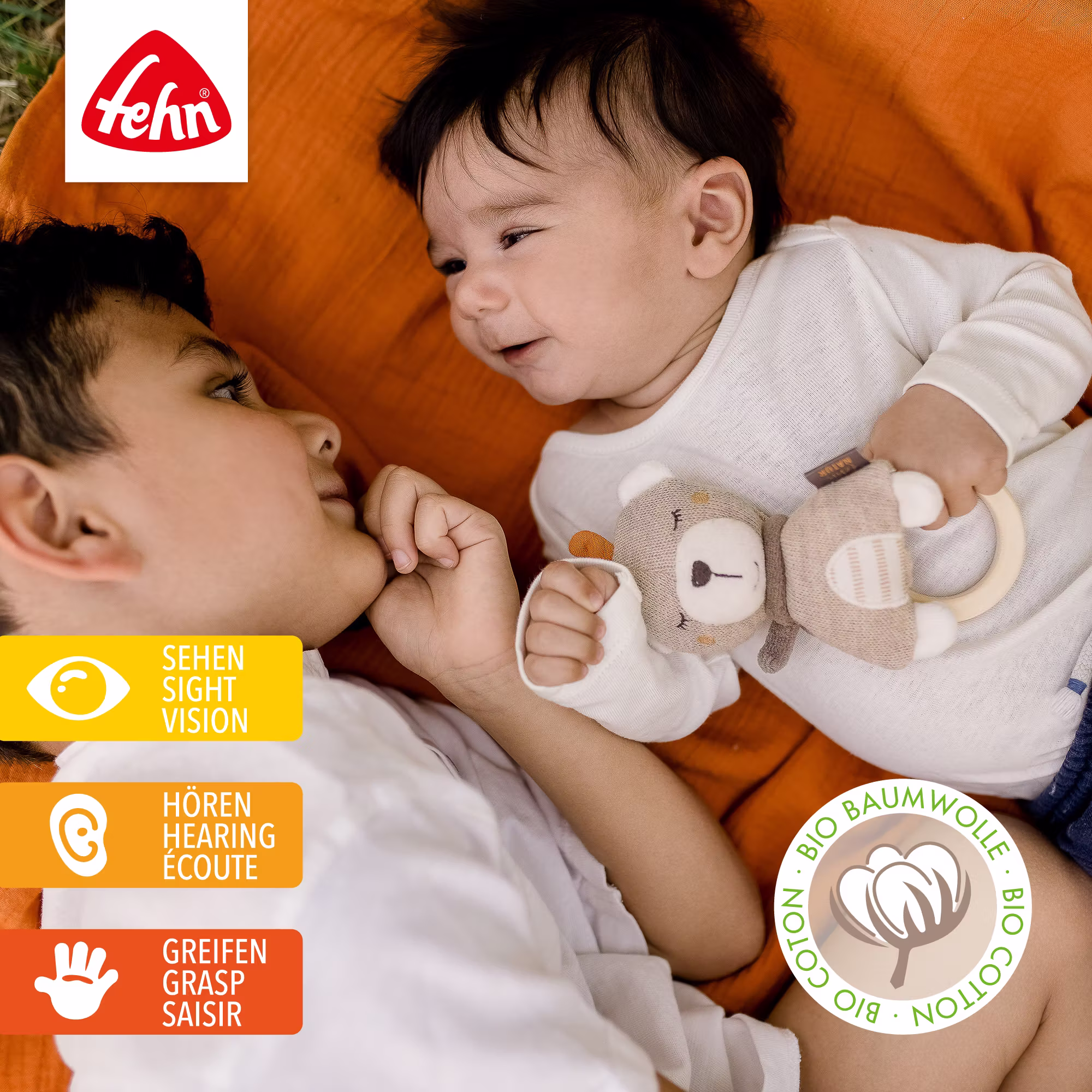 Holz-Greifling Teddy - Jamouz